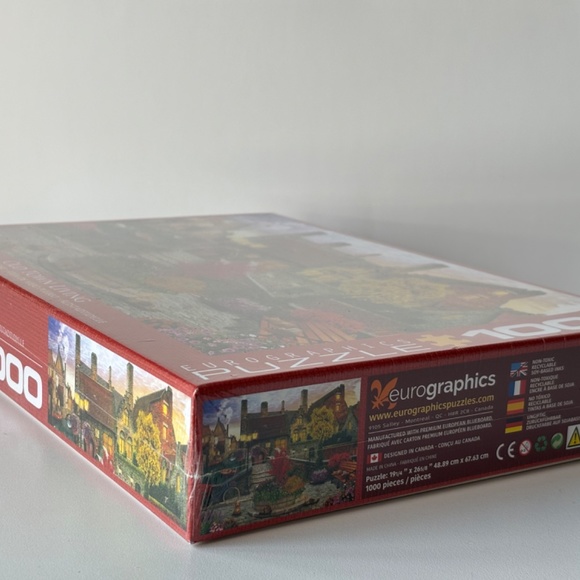 Brand New ! Eurographics Puzzle - 1000 -Old Town Living - Picture 5 of 5